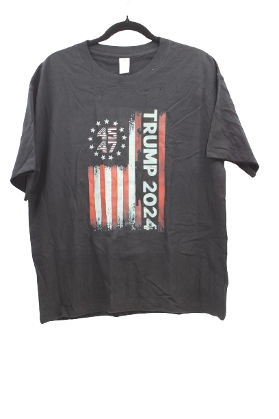 Trump Black T-Shirt Betsy Ross design