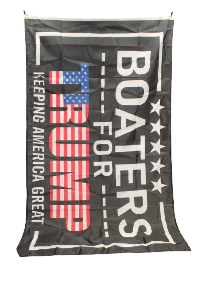 Black Boaters for Trump 3x5 Flag Keeping America Great