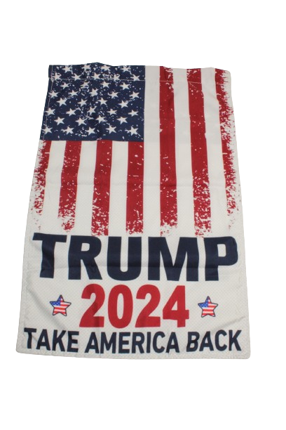 Trump Garden Flag 12x18 with Take America Back